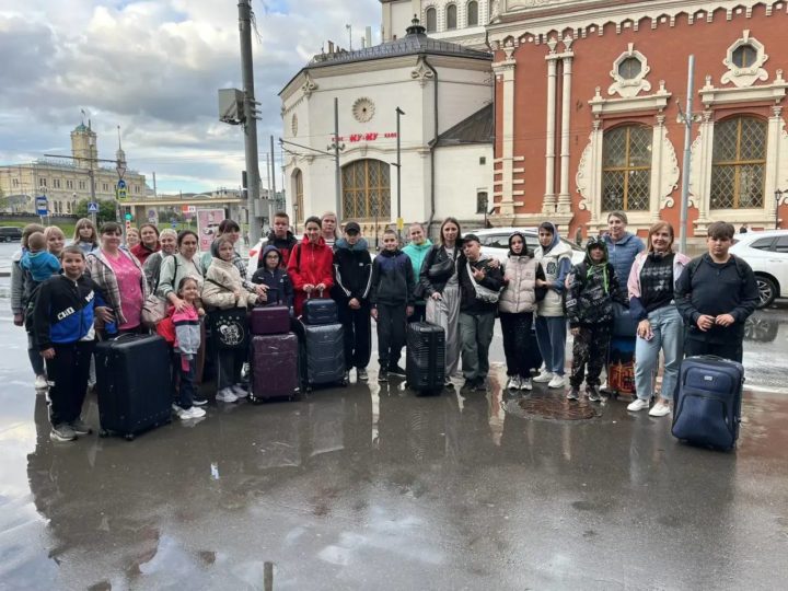 Дети из ДНР прибыли в Москву для прохождения лечения